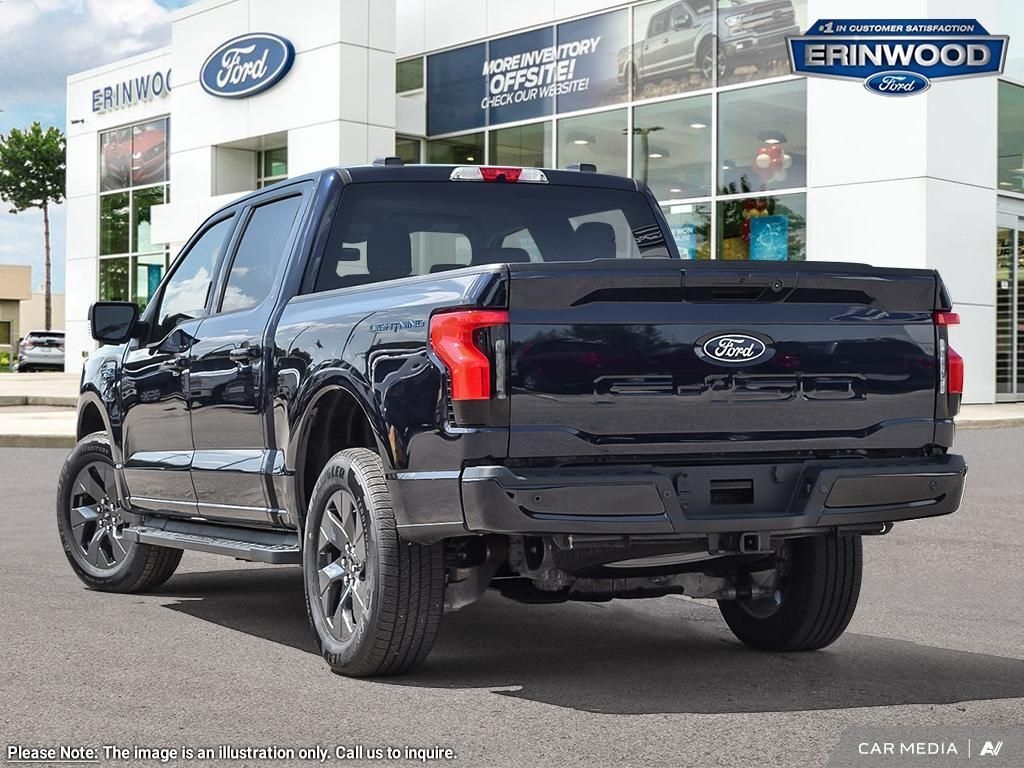 new 2025 Ford F-150 Lightning car, priced at $79,090