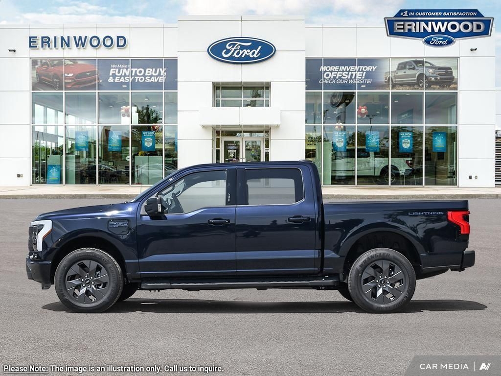 new 2025 Ford F-150 Lightning car, priced at $79,090