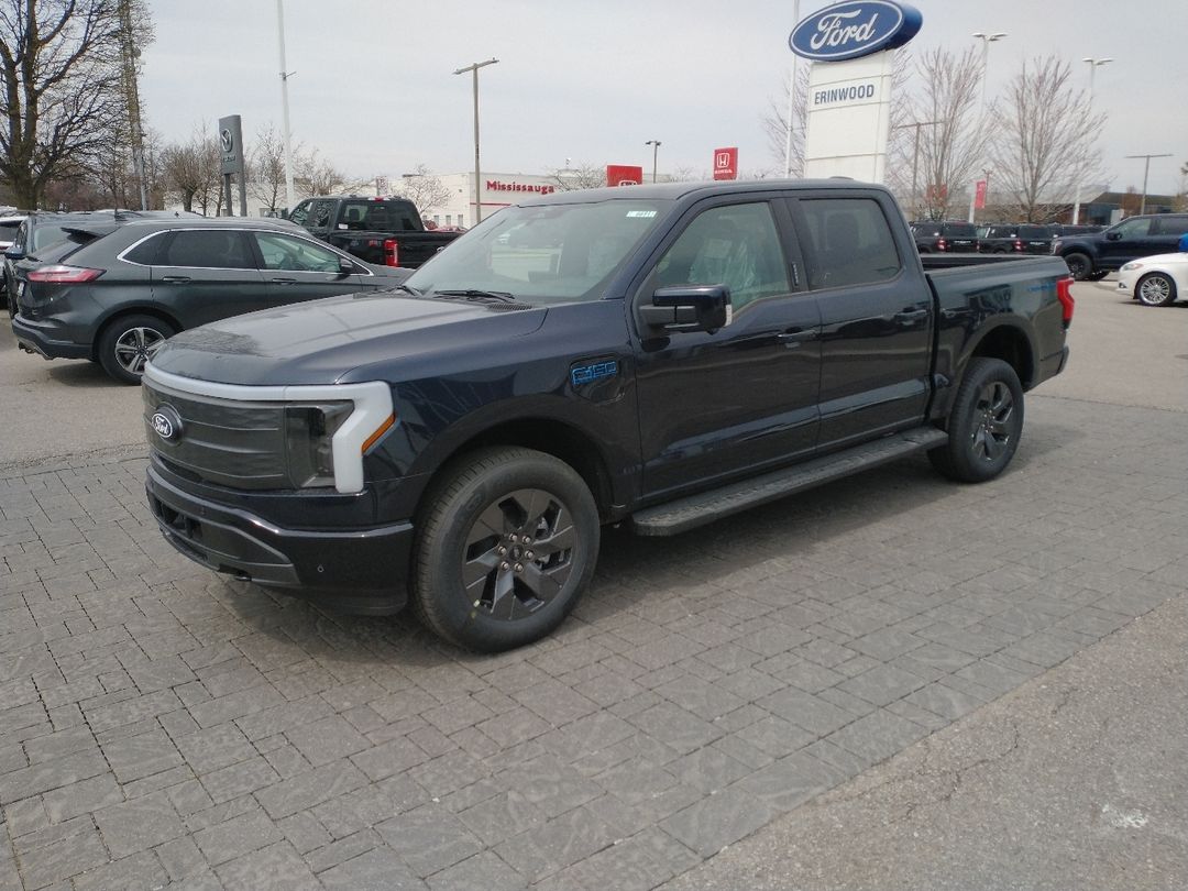 new 2025 Ford F-150 Lightning car, priced at $94,490