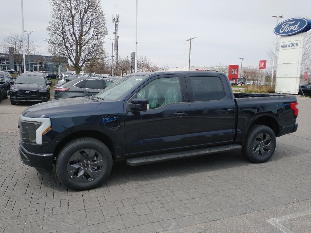 new 2025 Ford F-150 Lightning car, priced at $94,490