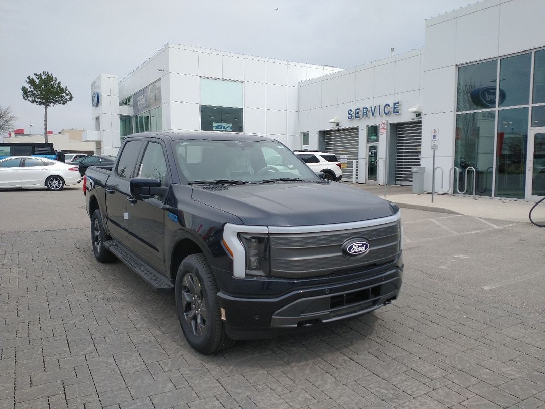 new 2025 Ford F-150 Lightning car, priced at $94,490