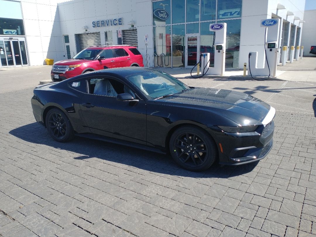 new 2025 Ford Mustang car, priced at $42,625