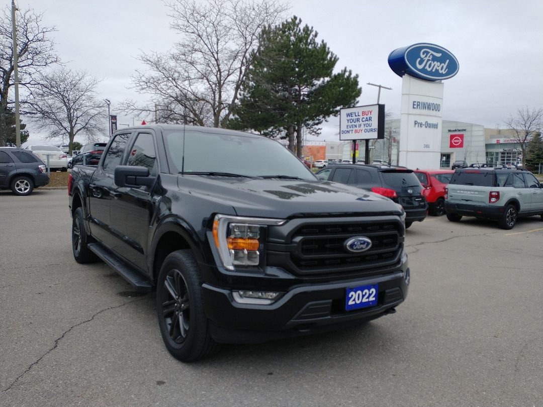 used 2022 Ford F-150 car, priced at $48,998