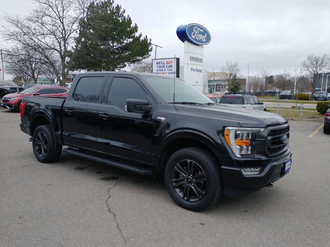 used 2022 Ford F-150 car, priced at $48,998