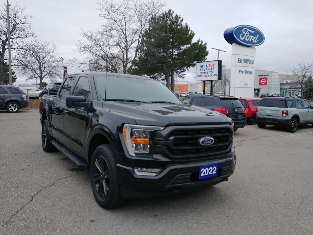 used 2022 Ford F-150 car, priced at $48,998