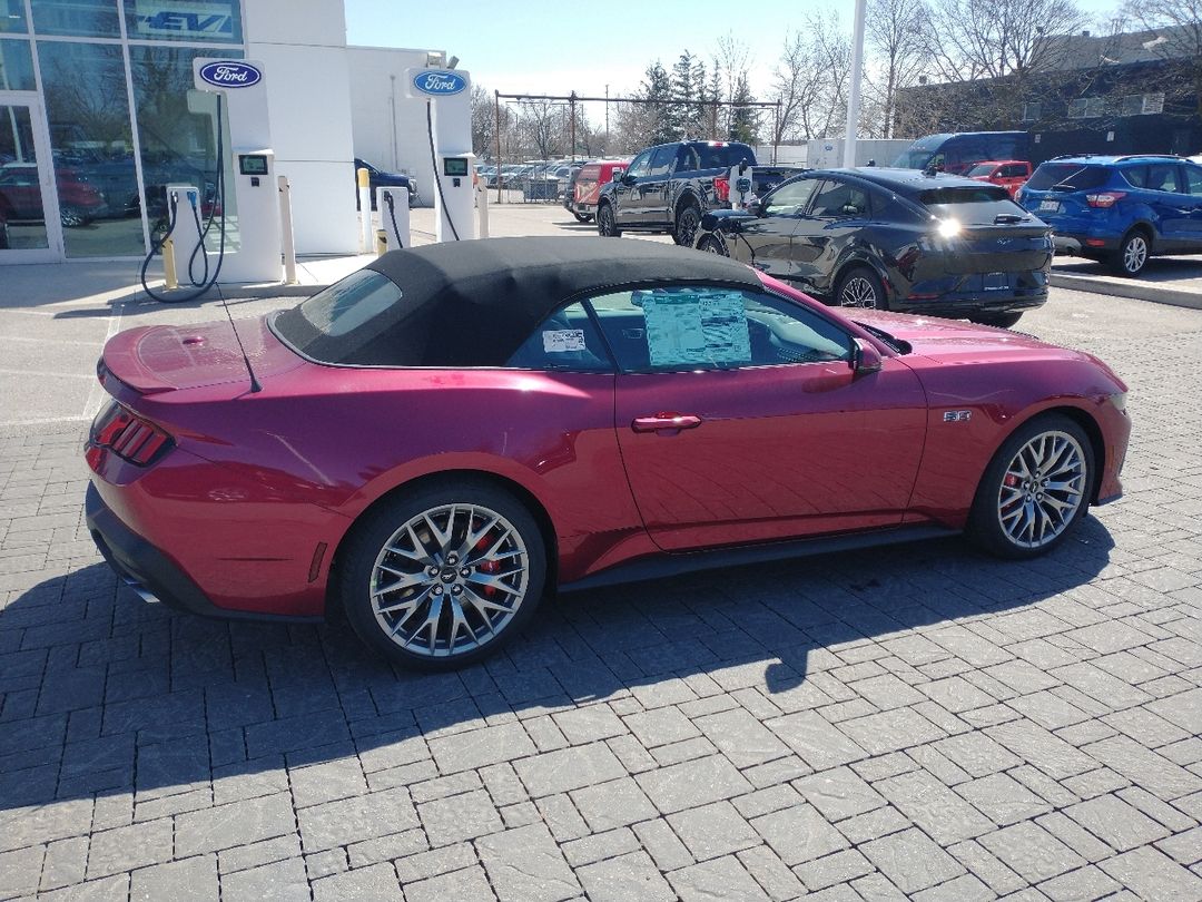 new 2025 Ford Mustang car, priced at $77,480