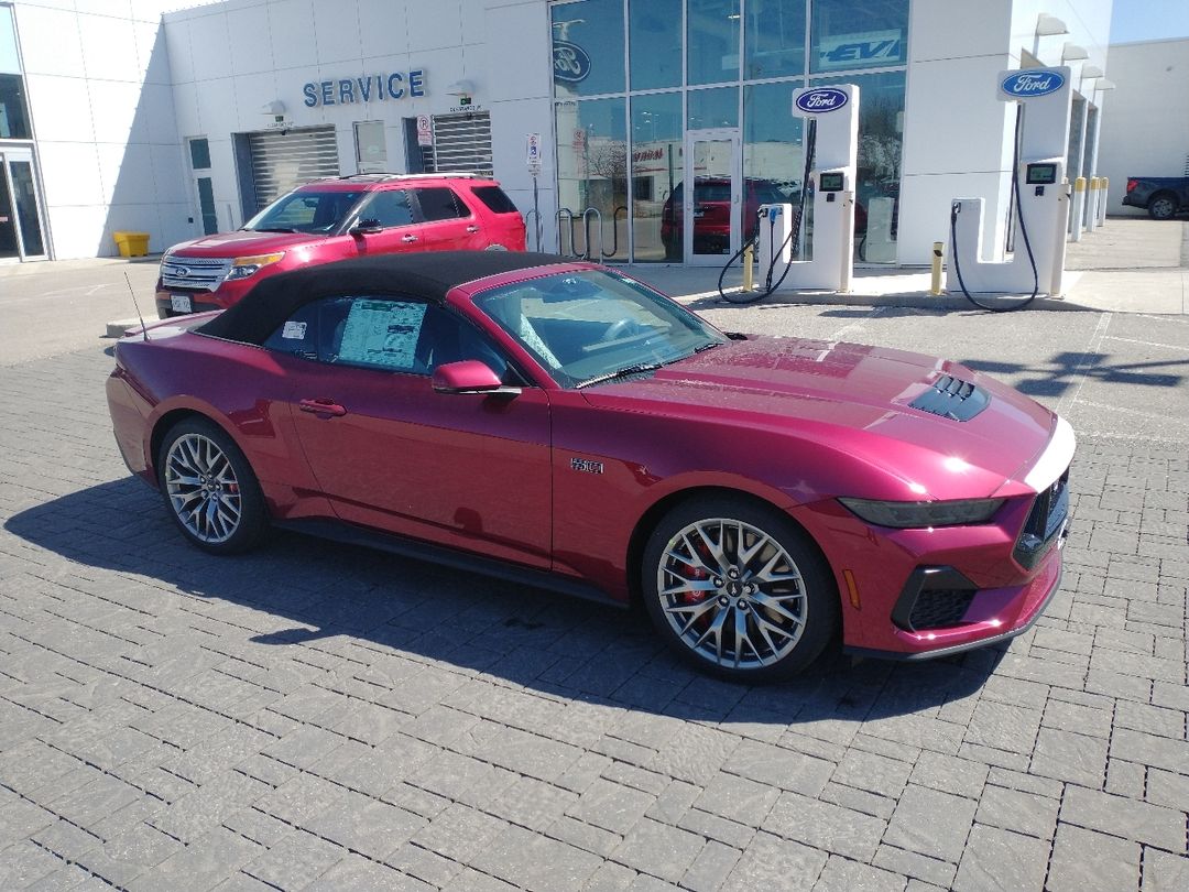 new 2025 Ford Mustang car, priced at $77,480