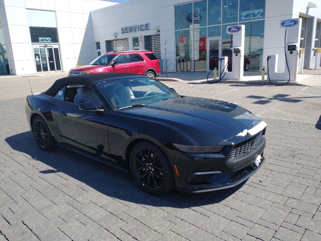 new 2025 Ford Mustang car, priced at $55,875