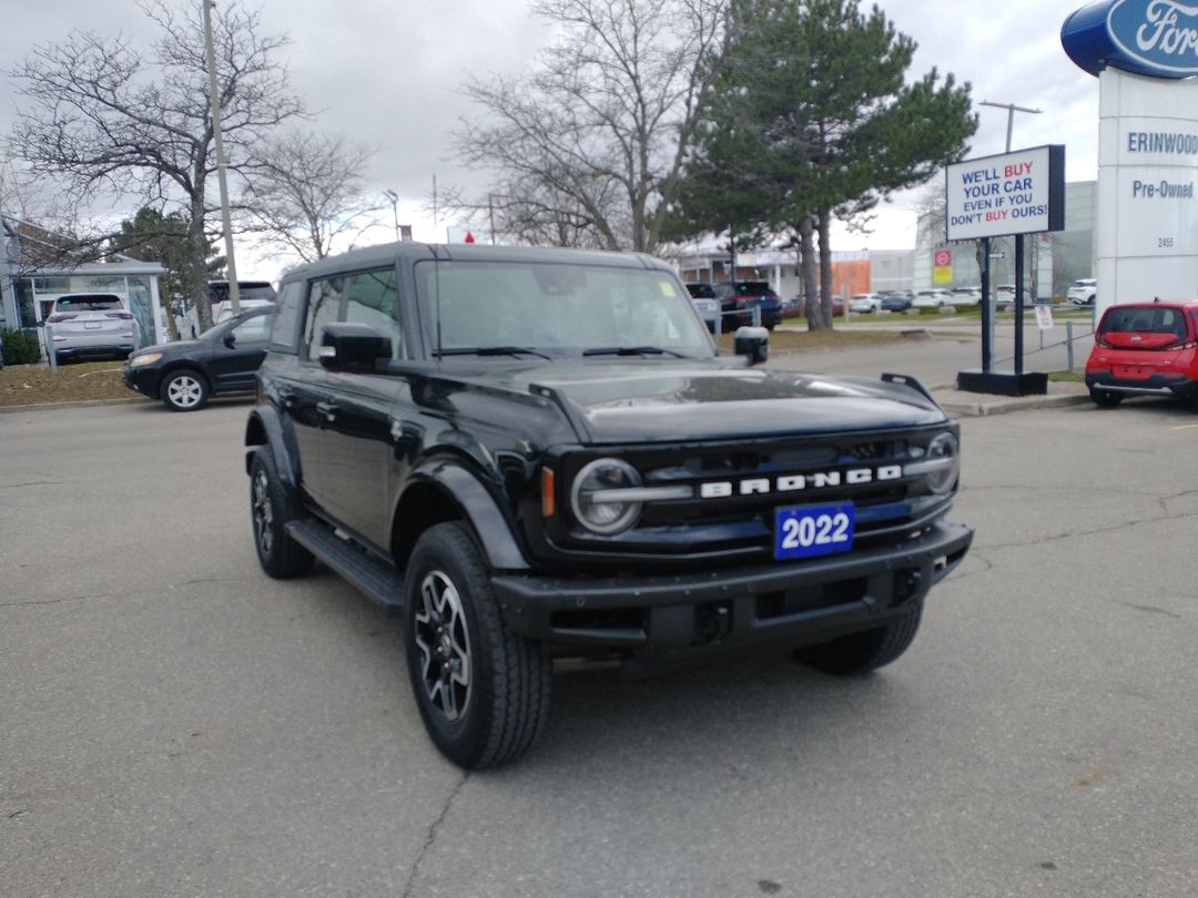 used 2022 Ford Bronco car, priced at $49,998