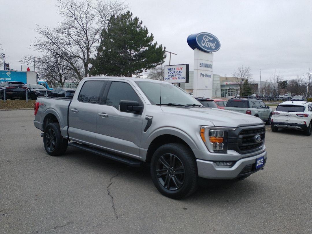 used 2022 Ford F-150 car, priced at $50,998