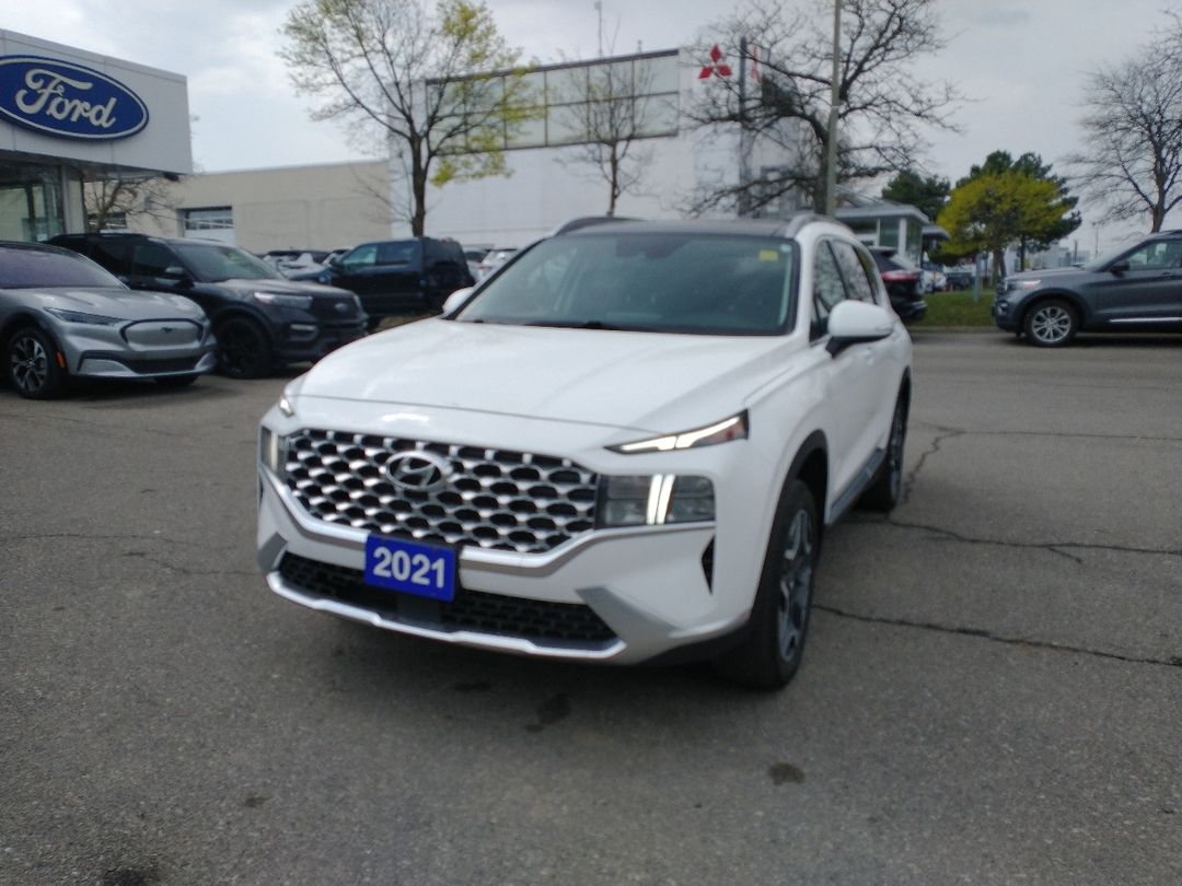 used 2021 Hyundai Santa Fe Hybrid car, priced at $34,998