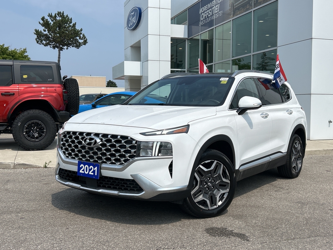 used 2021 Hyundai Santa Fe Hybrid car, priced at $34,998