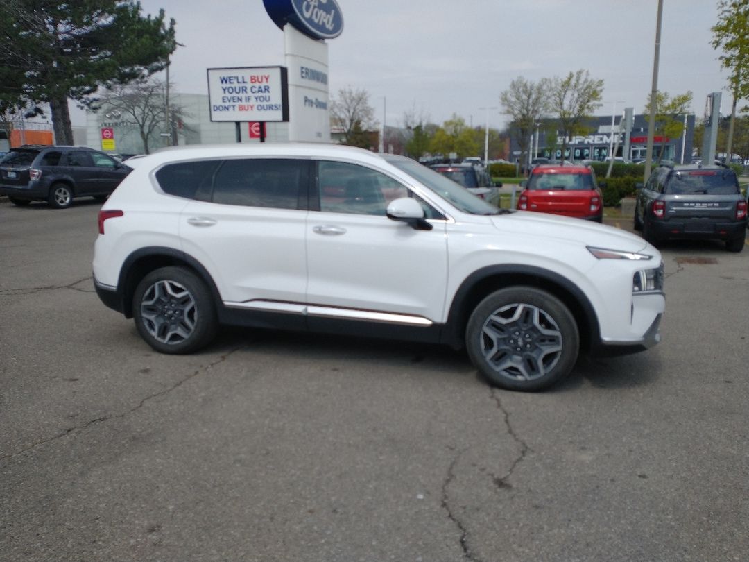 used 2021 Hyundai Santa Fe Hybrid car, priced at $34,998