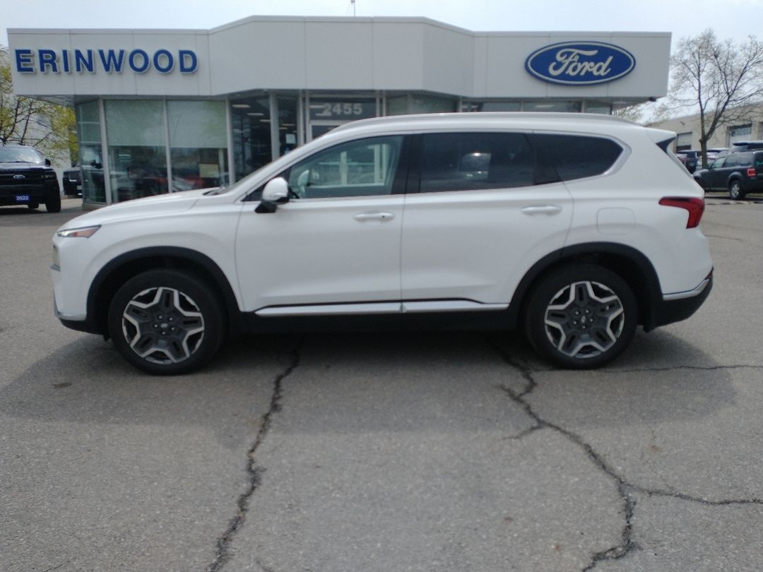 used 2021 Hyundai Santa Fe Hybrid car, priced at $34,998