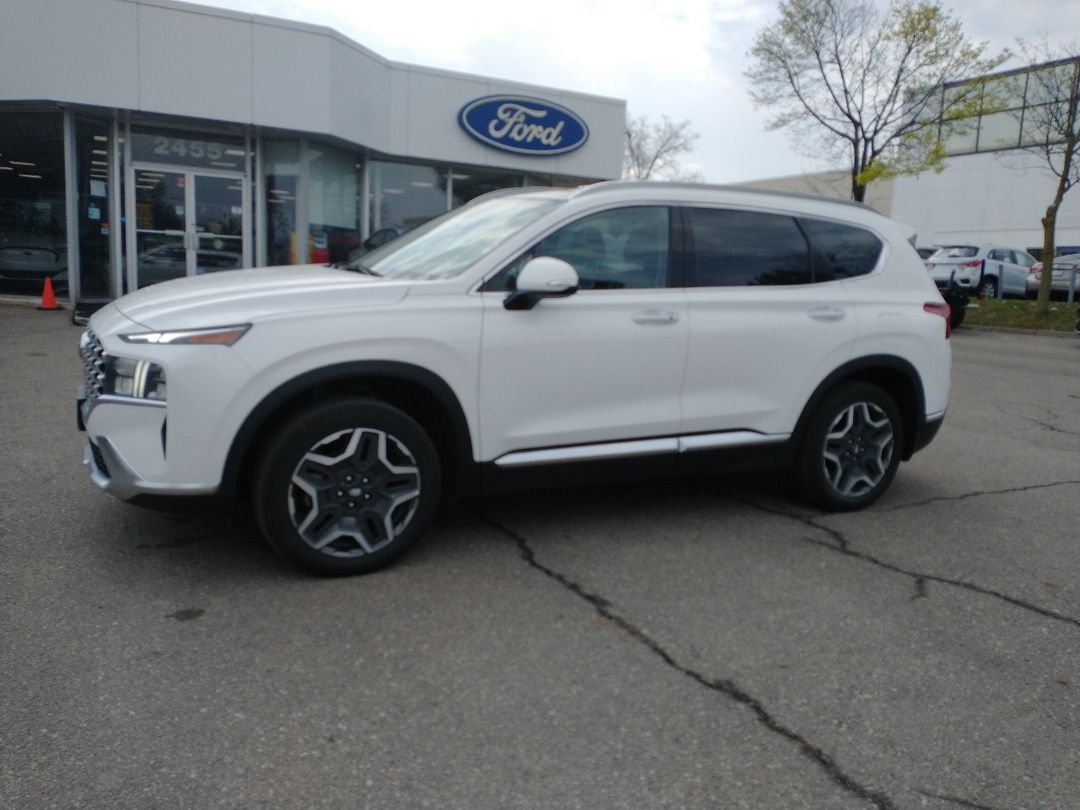 used 2021 Hyundai Santa Fe Hybrid car, priced at $34,998