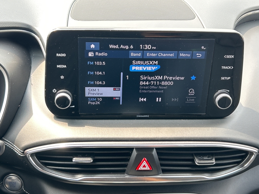 used 2021 Hyundai Santa Fe Hybrid car, priced at $34,998