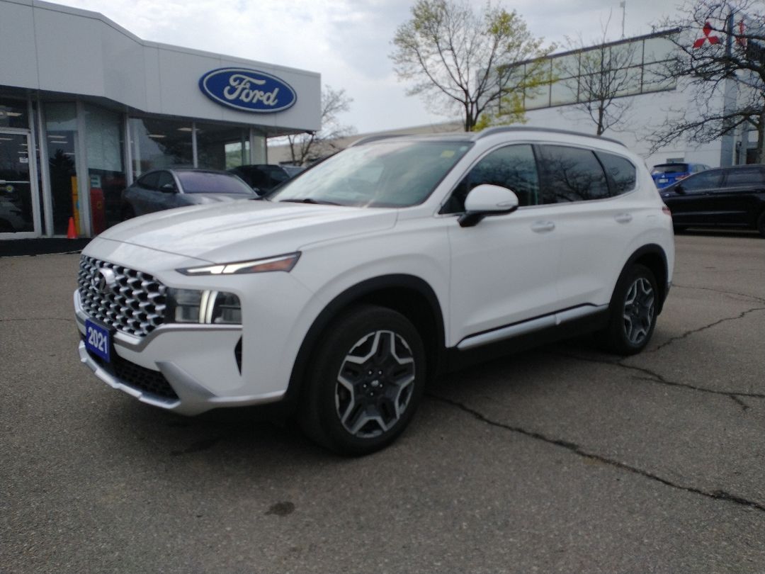 used 2021 Hyundai Santa Fe Hybrid car, priced at $34,998