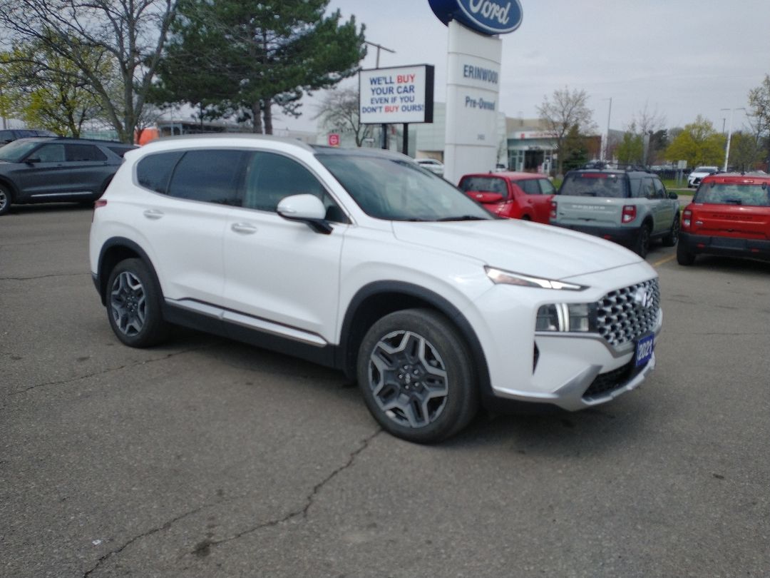 used 2021 Hyundai Santa Fe Hybrid car, priced at $34,998