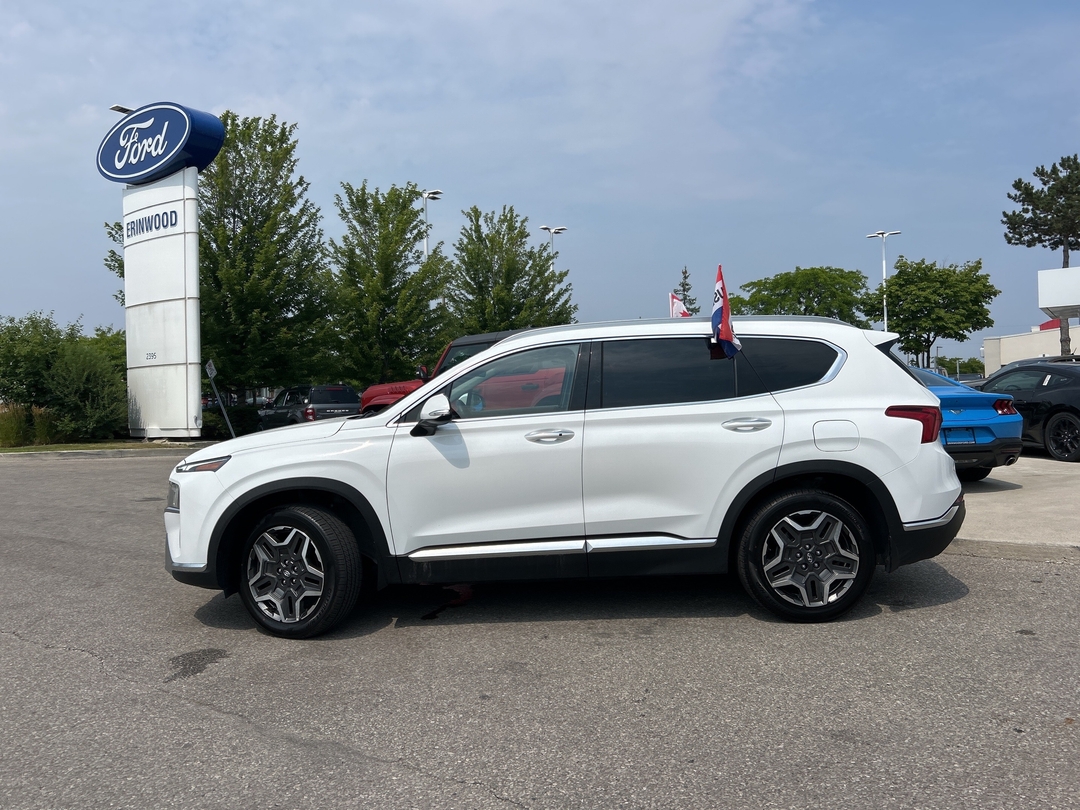used 2021 Hyundai Santa Fe Hybrid car, priced at $34,998