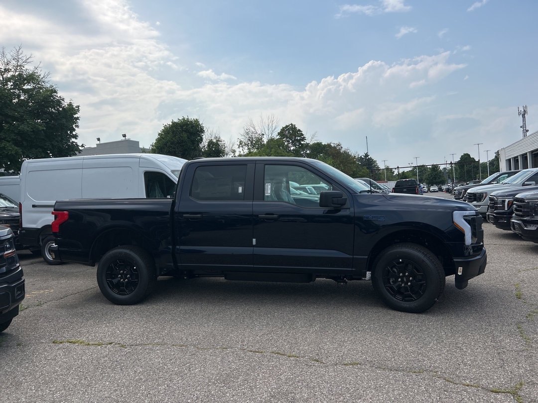 new 2025 Ford F-150 Lightning car, priced at $64,110