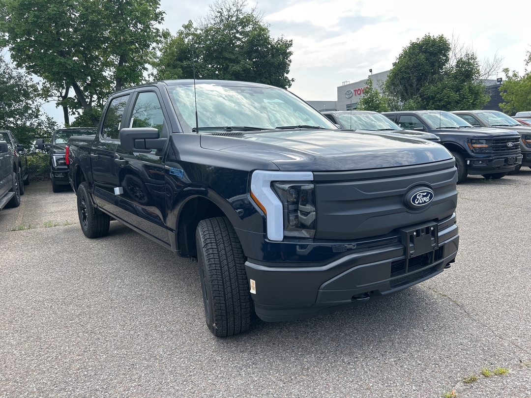 new 2025 Ford F-150 Lightning car, priced at $64,110