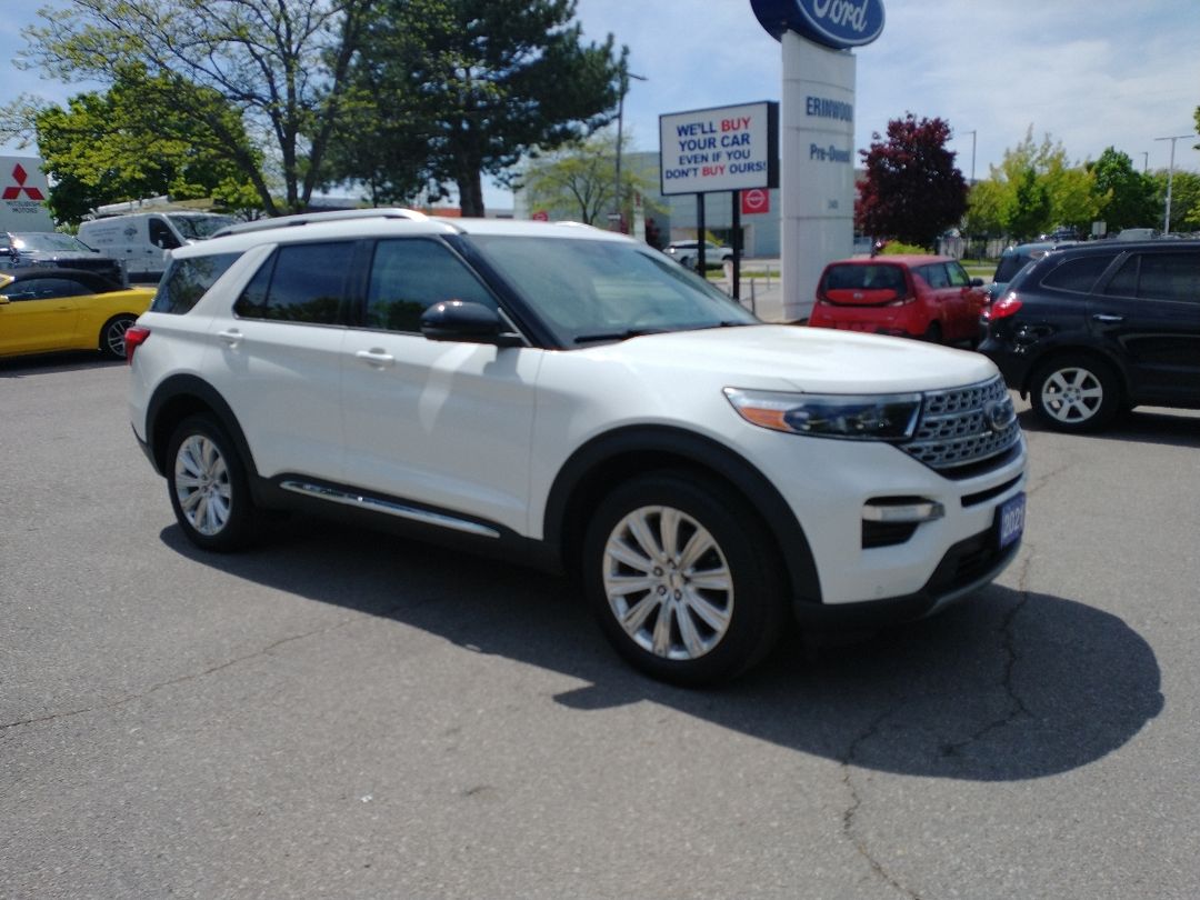 used 2021 Ford Explorer car, priced at $40,397