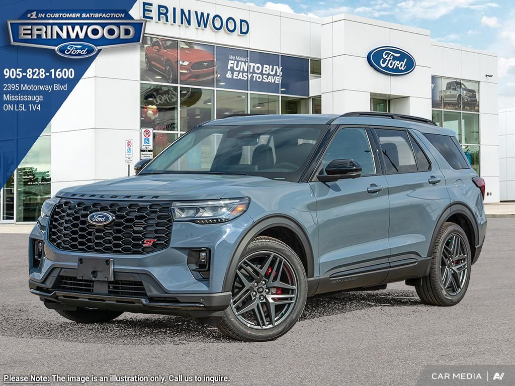 new 2025 Ford Explorer car, priced at $72,364