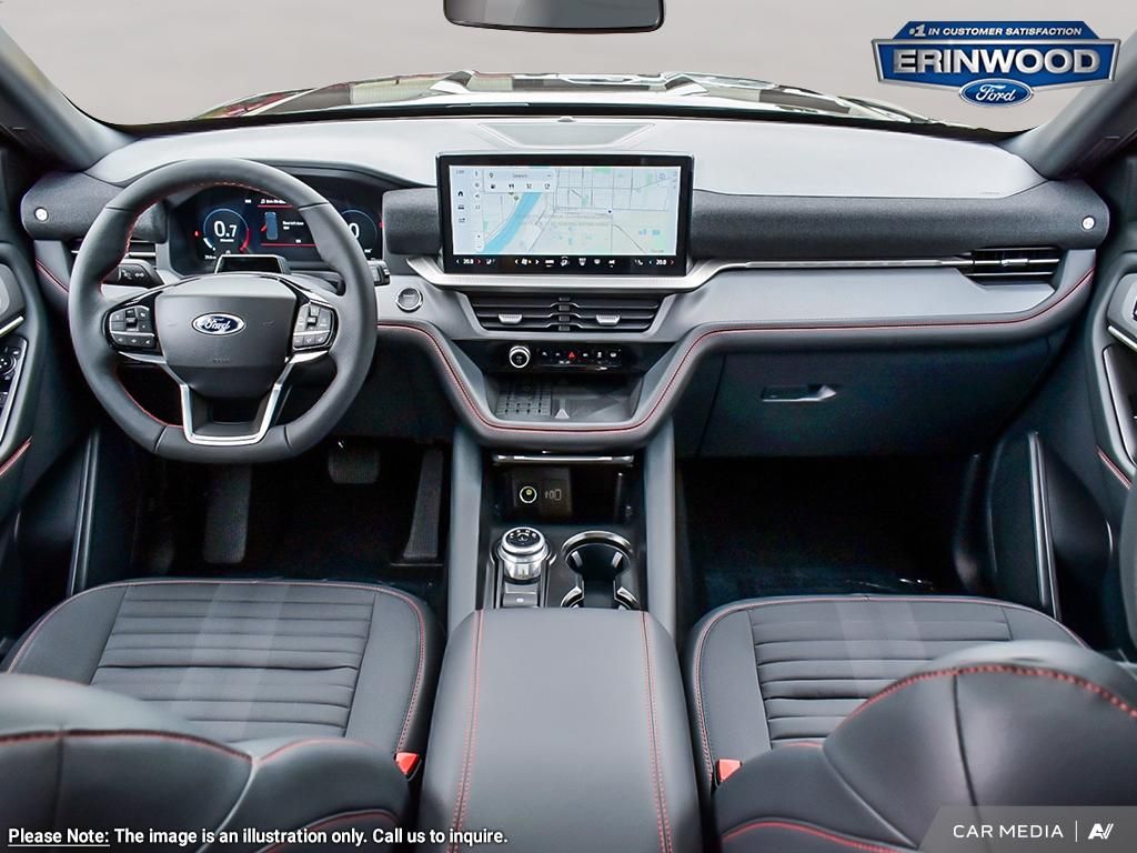 new 2025 Ford Explorer car, priced at $64,714