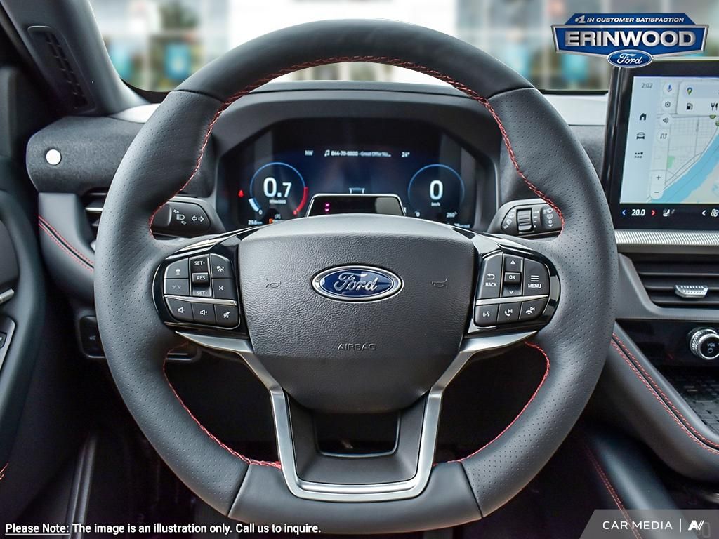 new 2025 Ford Explorer car, priced at $64,714