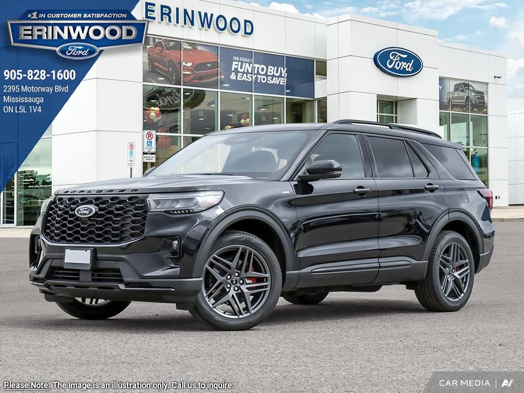 new 2025 Ford Explorer car, priced at $64,014