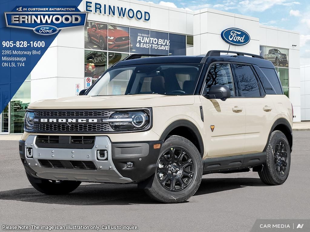 new 2025 Ford Bronco Sport car, priced at $50,594