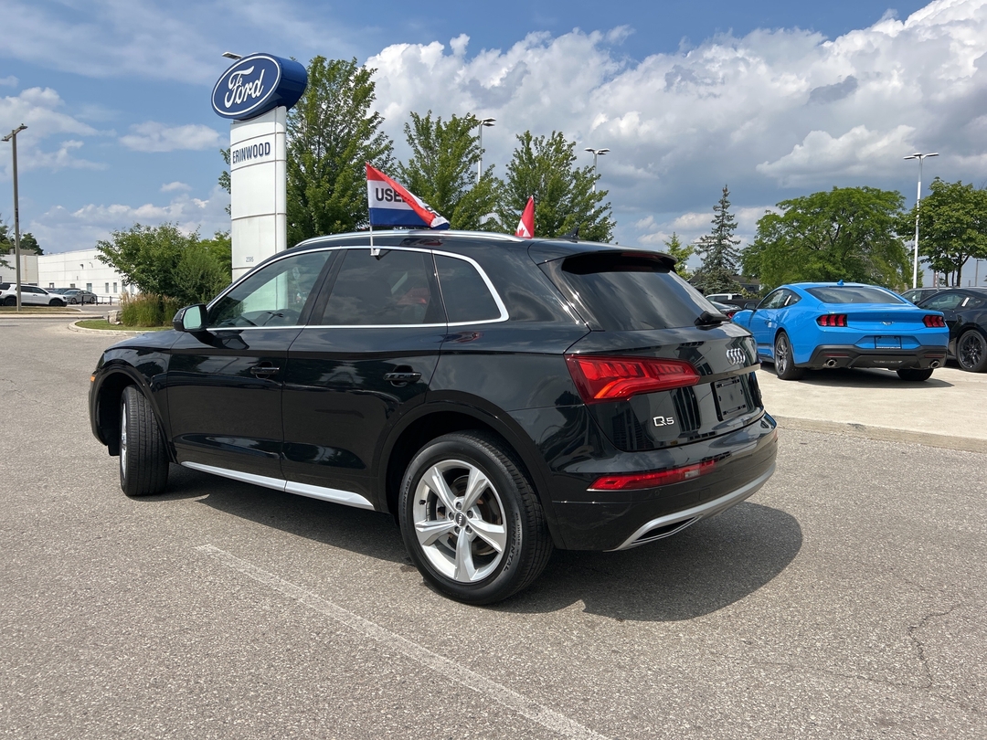 used 2018 Audi Q5 car, priced at $28,000