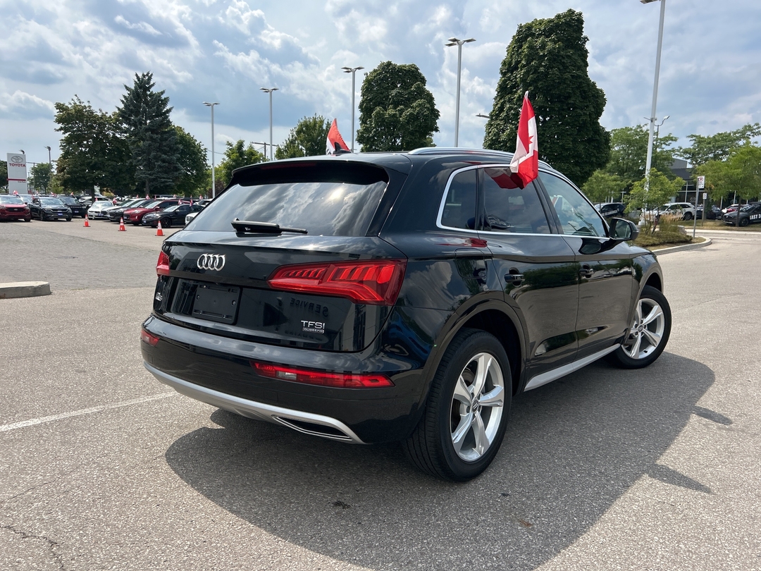 used 2018 Audi Q5 car, priced at $28,000