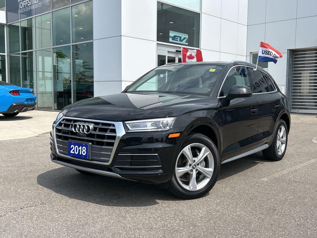 used 2018 Audi Q5 car, priced at $28,000