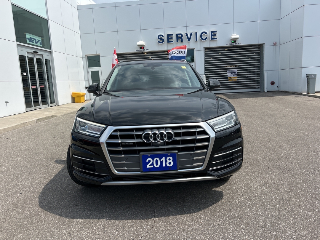 used 2018 Audi Q5 car, priced at $28,000