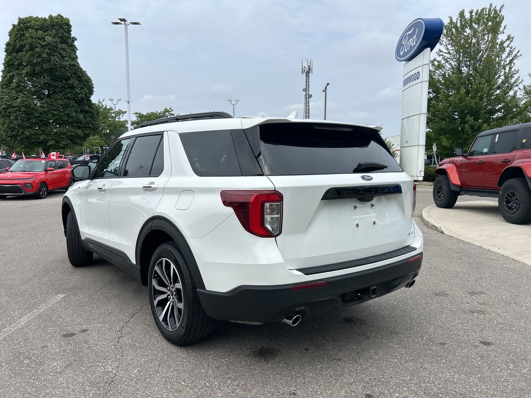 used 2022 Ford Explorer car, priced at $40,500