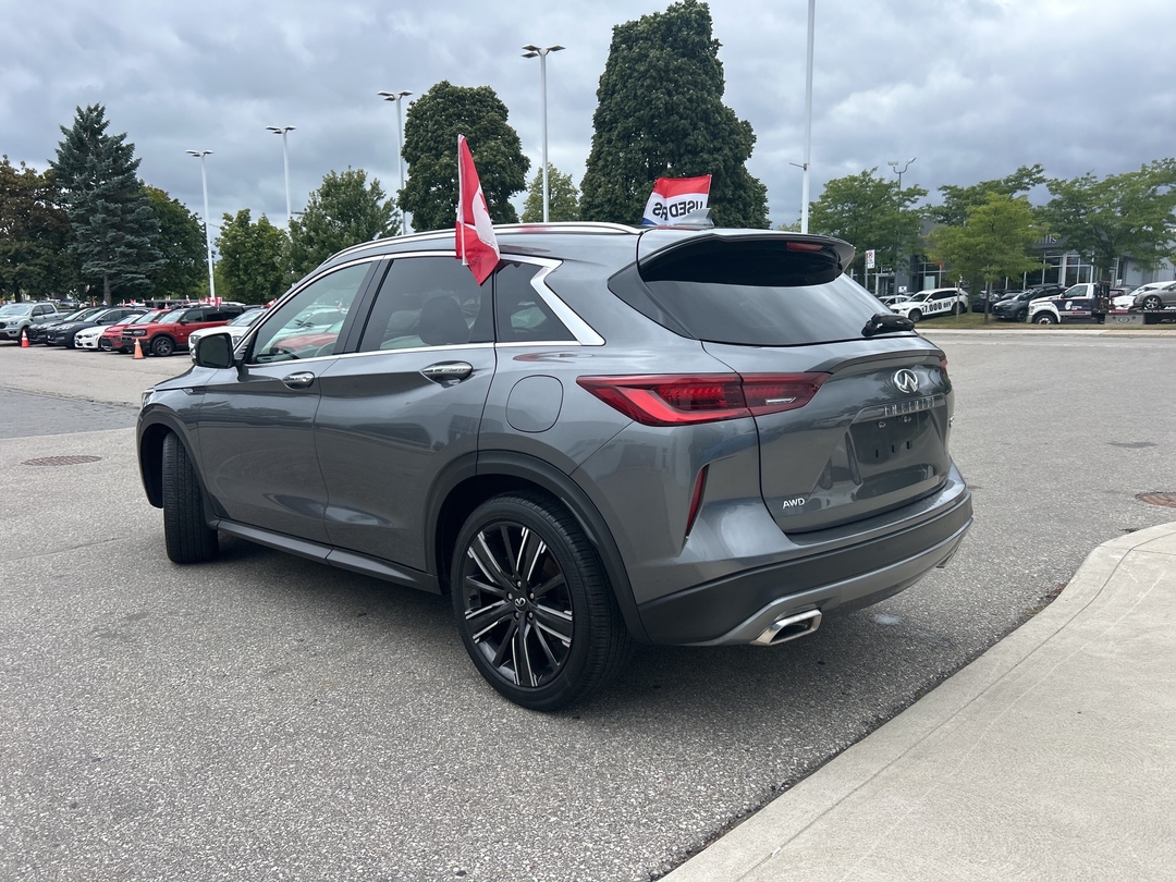 used 2022 INFINITI QX50 car, priced at $33,988