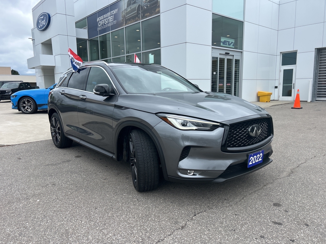 used 2022 INFINITI QX50 car, priced at $33,988