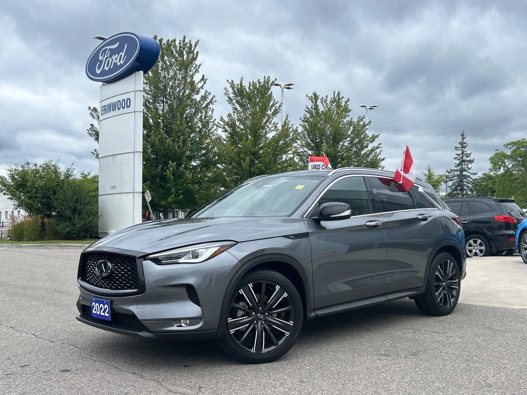 used 2022 INFINITI QX50 car, priced at $33,988