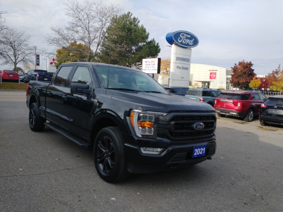 used 2021 Ford F-150 car, priced at $39,998