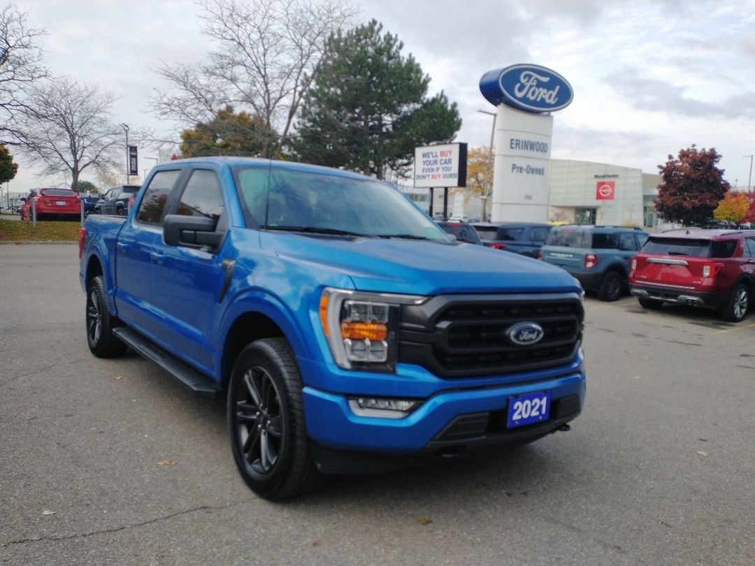 used 2021 Ford F-150 car, priced at $41,998