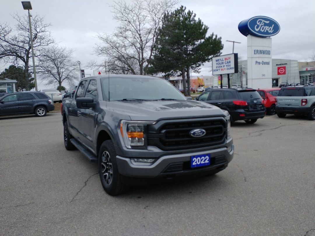 used 2022 Ford F-150 car, priced at $48,998