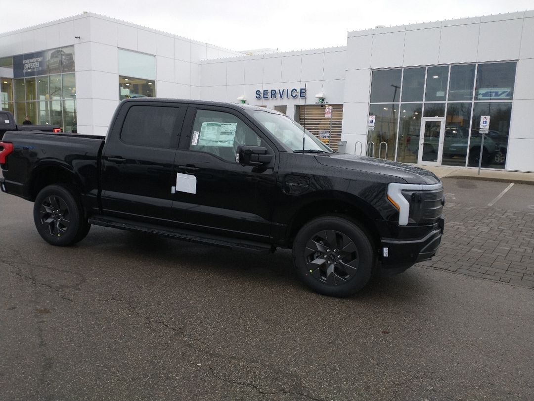 new 2023 Ford F-150 Lightning car, priced at $93,910