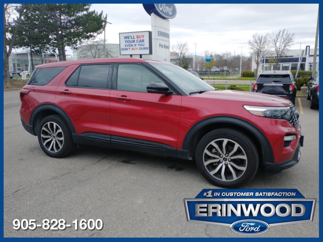 used 2021 Ford Explorer car, priced at $46,998