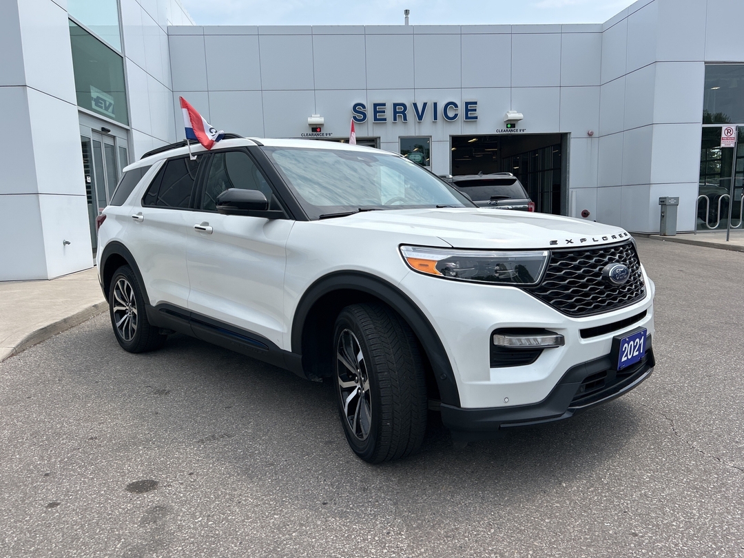 used 2021 Ford Explorer car, priced at $38,888