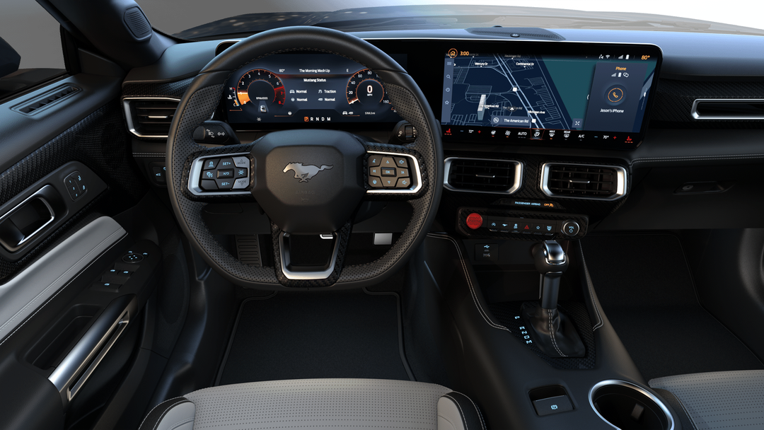 new 2025 Ford Mustang car, priced at $58,015