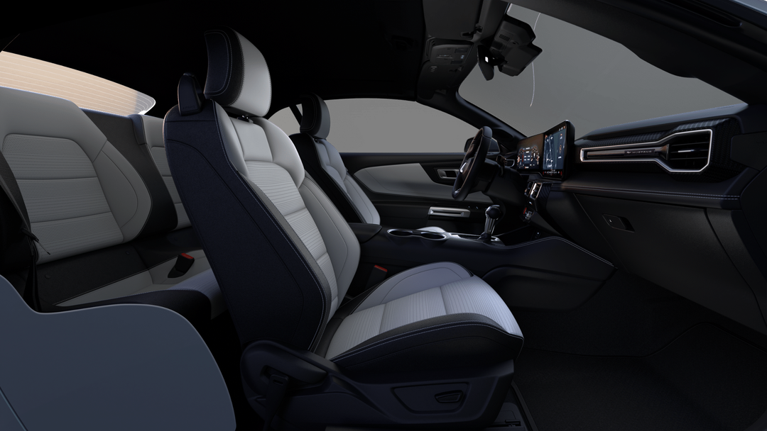 new 2025 Ford Mustang car, priced at $58,015