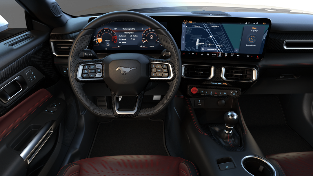 new 2025 Ford Mustang car, priced at $74,710