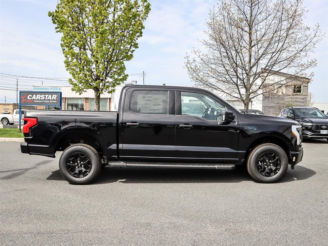 new 2025 Ford F-150 Lightning car, priced at $74,090