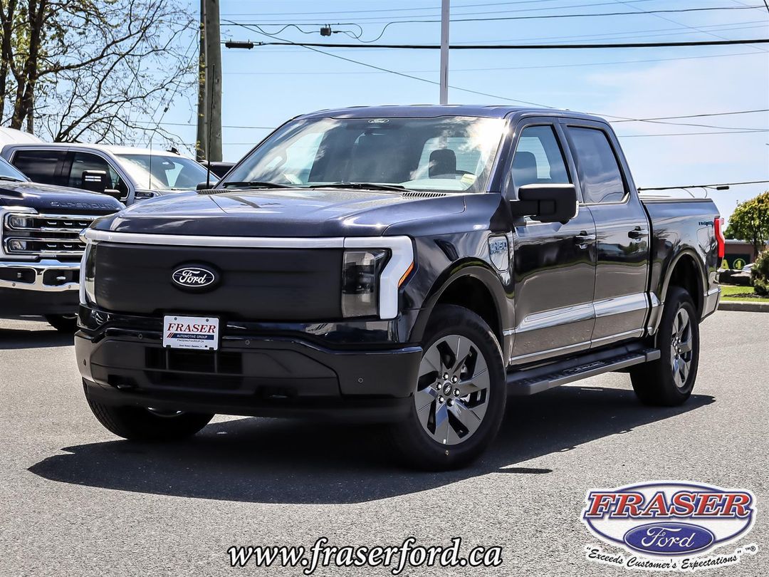 new 2025 Ford F-150 Lightning car, priced at $84,390